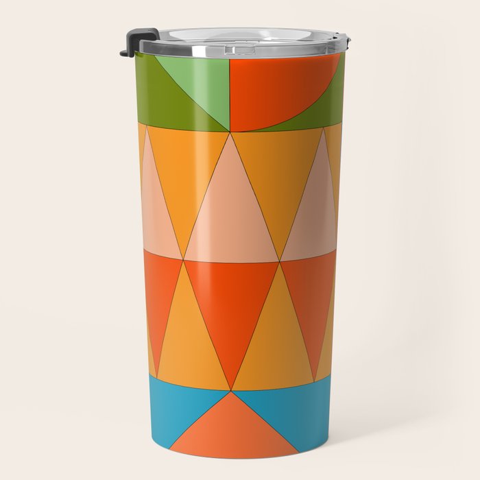 Geometric Shapes 237 Travel Mug Gallery Image 3