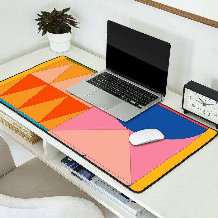 Geometric Shapes 237 Desk Mat Gallery Image 2