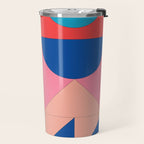 Geometric Shapes 237 Travel Mug Gallery Image 2