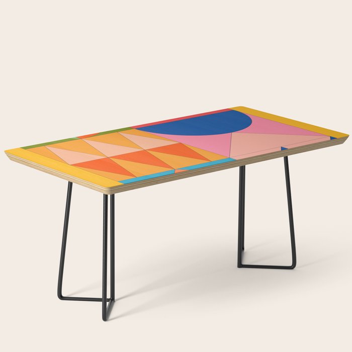 Geometric Shapes 237 Coffee Table Gallery Image 1