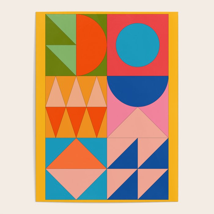 Geometric Shapes 237 Poster Gallery Image 4