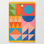 Geometric Shapes 237 Cutting Board Gallery Image 1