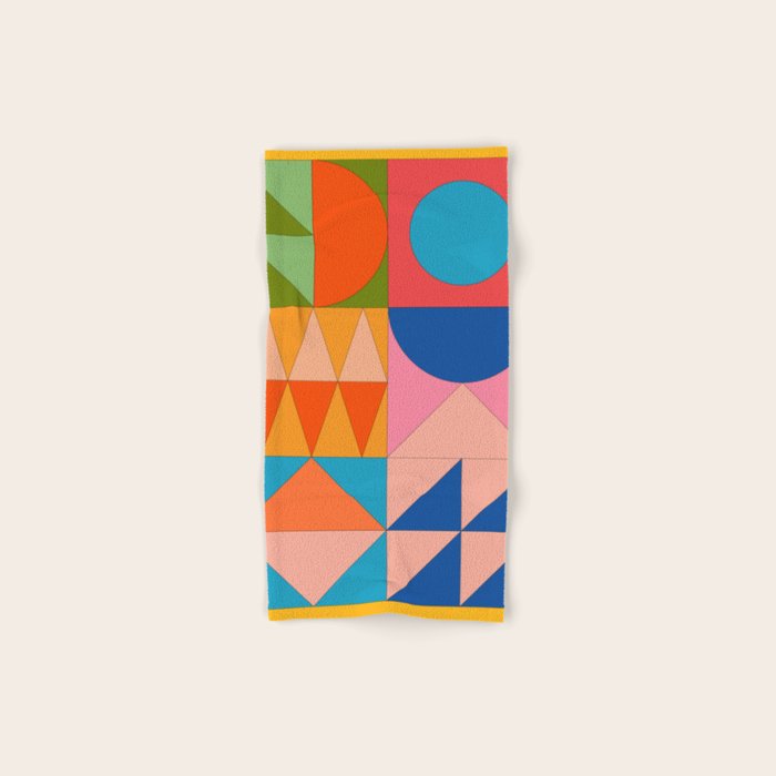Geometric Shapes 237 Bath Towel Gallery Image 1