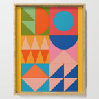 Geometric Shapes 237 Serving Tray Gallery Image 1
