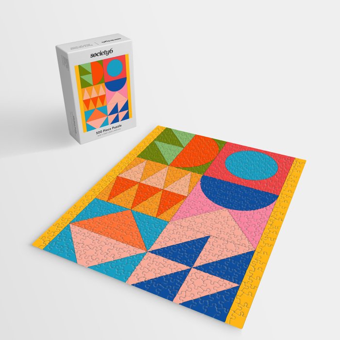 Geometric Shapes 237 Jigsaw Puzzle Gallery Image 2
