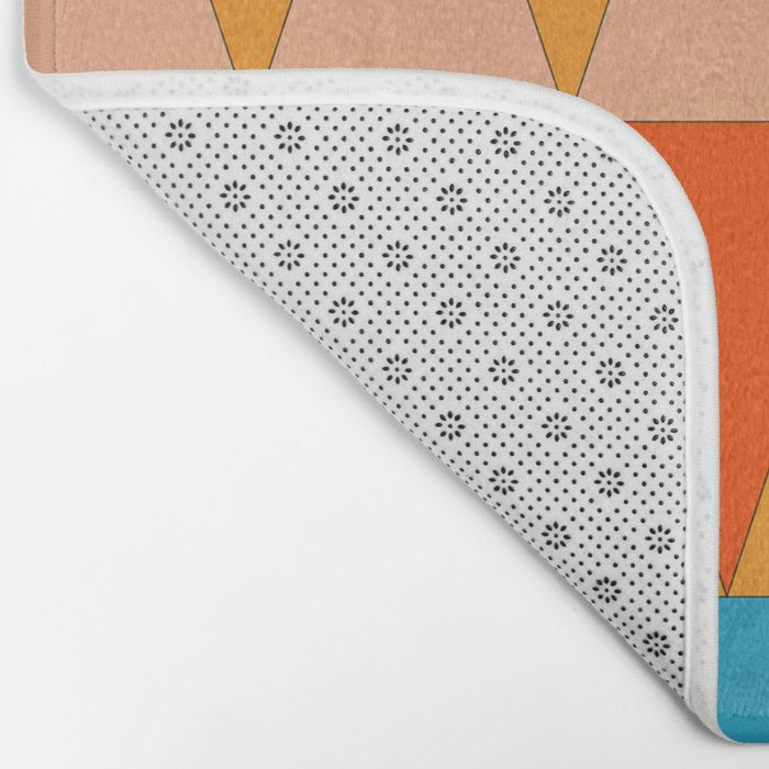 Geometric Shapes 237 Bath Mat Gallery Image 2