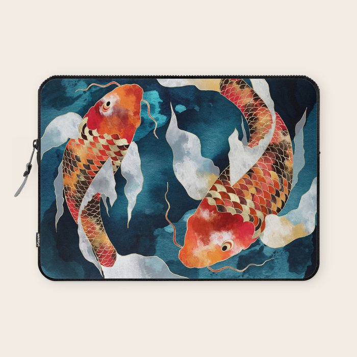 Metallic Koi II Laptop Sleeve Gallery Image 1