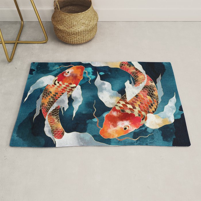 Metallic Koi II Rug Gallery Image 1