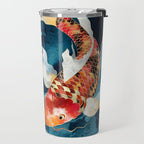Metallic Koi II Travel Mug Gallery Image 2