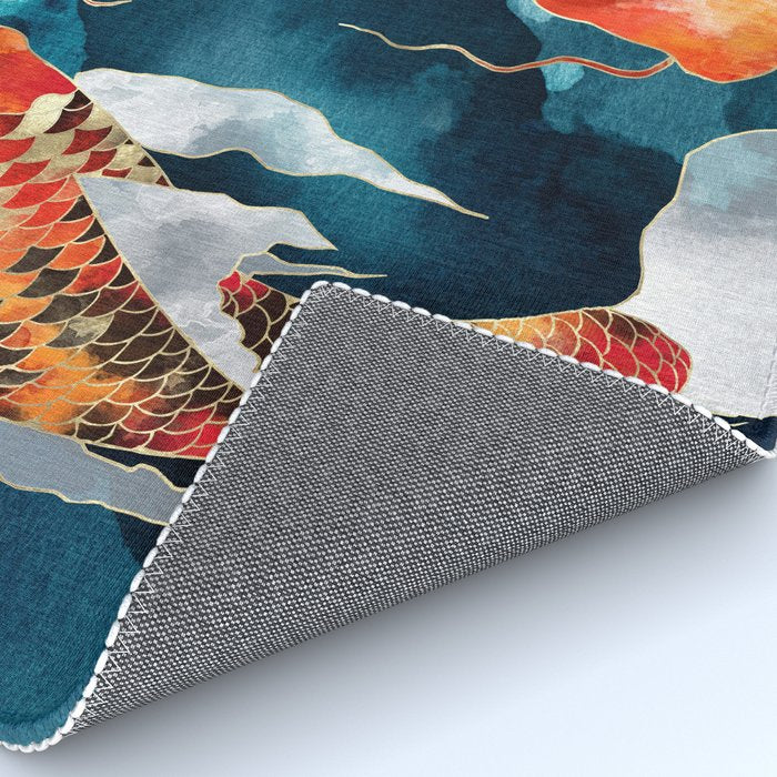 Metallic Koi II Rug Gallery Image 4