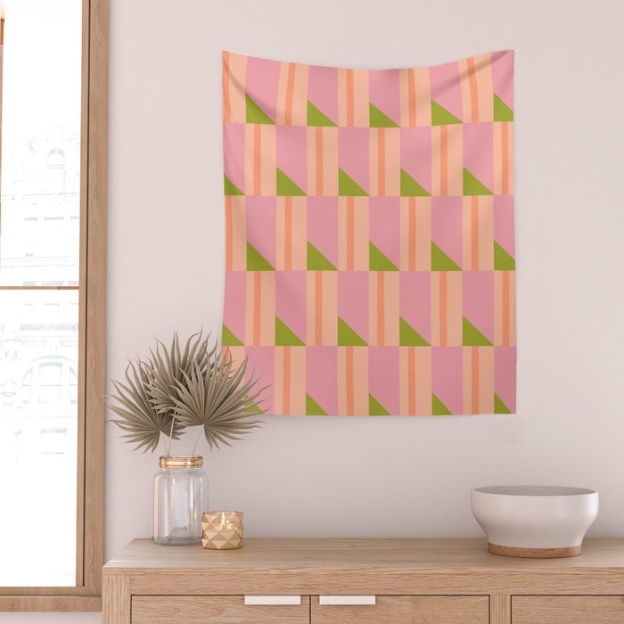 Pink Hour Wall Tapestry Gallery Image 2