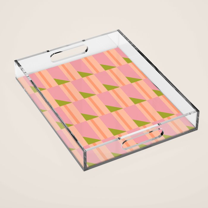 Pink Hour Acrylic Tray Gallery Image 1