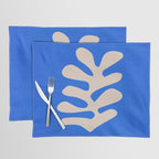 Chathams Blue: Wild Leaf | Matisse Foliage Paper Cutouts 02 Placemat Gallery Image 1