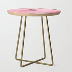 Pink Bathtub Side Table Gallery Image 1