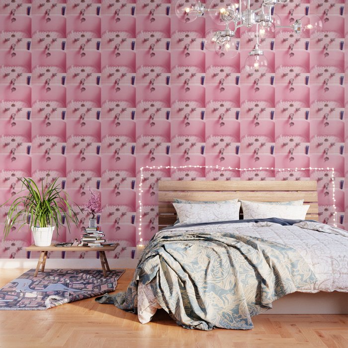 Pink Bathtub Wallpaper Gallery Image 1