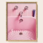 Pink Bathtub Serving Tray Gallery Image 1