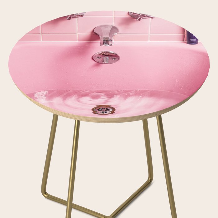 Pink Bathtub Side Table Gallery Image 2