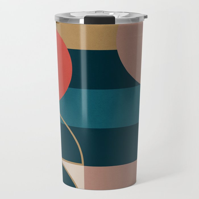 Geometric Abstraction 183 Travel Mug Gallery Image 1