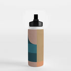Geometric Abstraction 183 Water Bottle Gallery Image 2