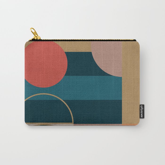 Geometric Abstraction 183 Carry All Pouch Gallery Image 1