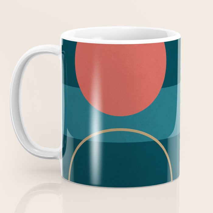 Geometric Abstraction 183 Coffee Mug Gallery Image 3