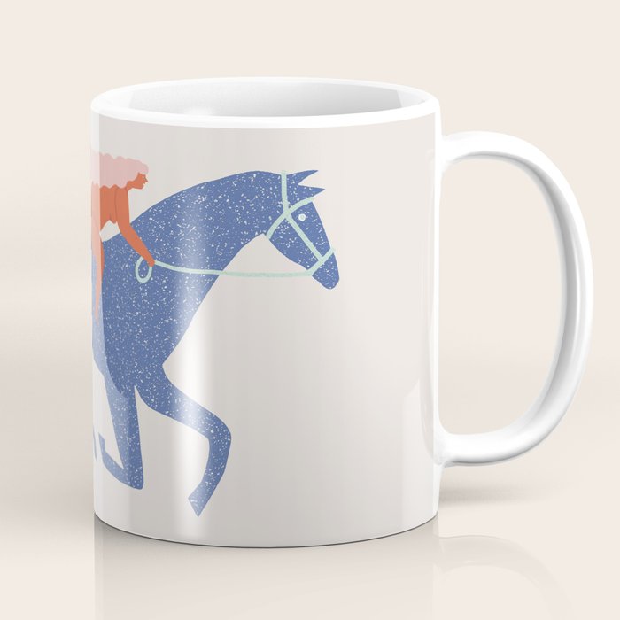 Blue horse Coffee Mug Gallery Image 1