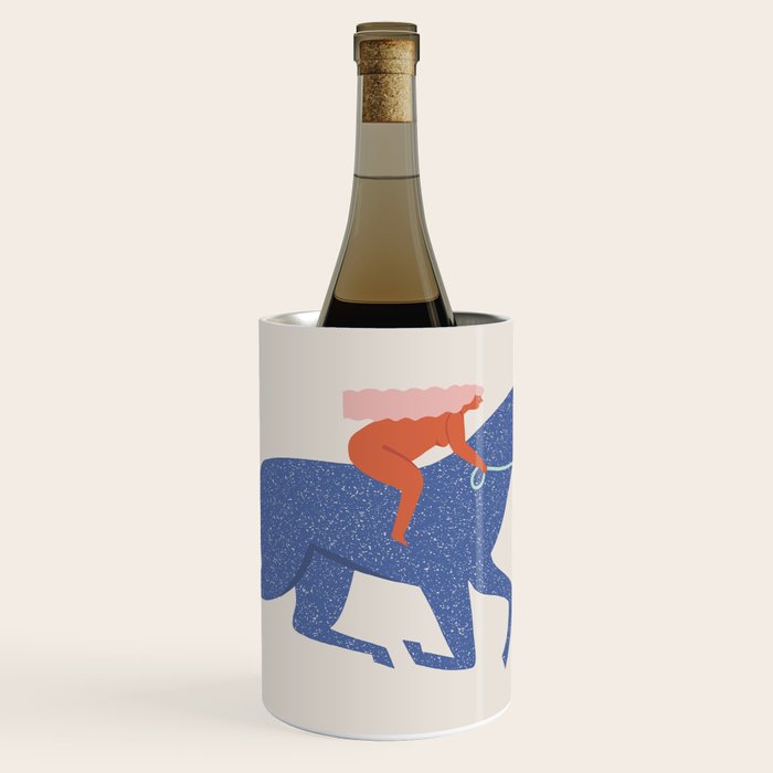 Blue horse Wine Chiller Gallery Image 1