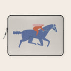Blue horse Laptop Sleeve Gallery Image 1