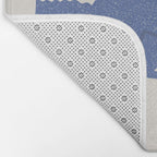 Blue horse Bath Mat Gallery Image 2