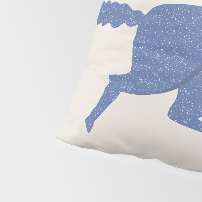 Blue horse Pillow Sham Gallery Image 4