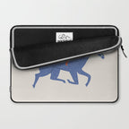Blue horse Laptop Sleeve Gallery Image 2