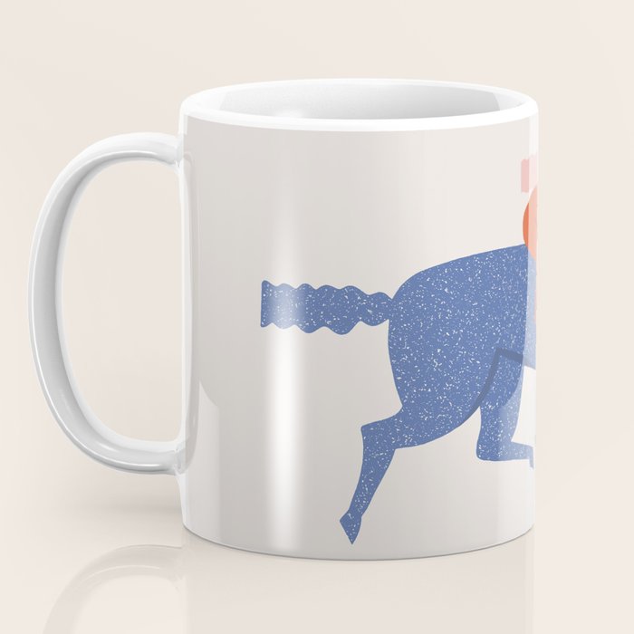 Blue horse Coffee Mug Gallery Image 3
