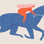 Blue horse Coffee Mug Gallery Image 2