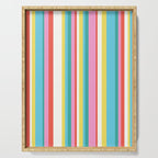 Classic Stripes II - 60s Candy Rainbow Serving Tray Gallery Image 1