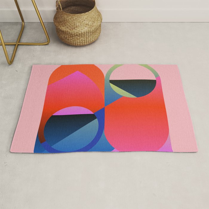 Abstract Shapes 25 Rug Gallery Image 1