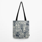 cryptid crowd indigo pearl Tote Bag Gallery Image 2