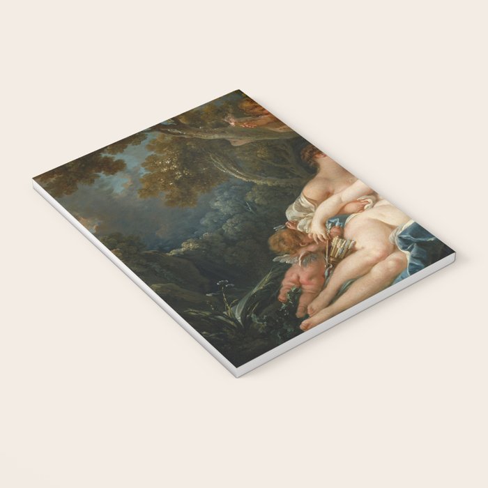 François Boucher "Jupiter and Callisto (The Nymph Callisto Seduced by Jupiter in the Guise of Diana) Notebook Gallery Image 3