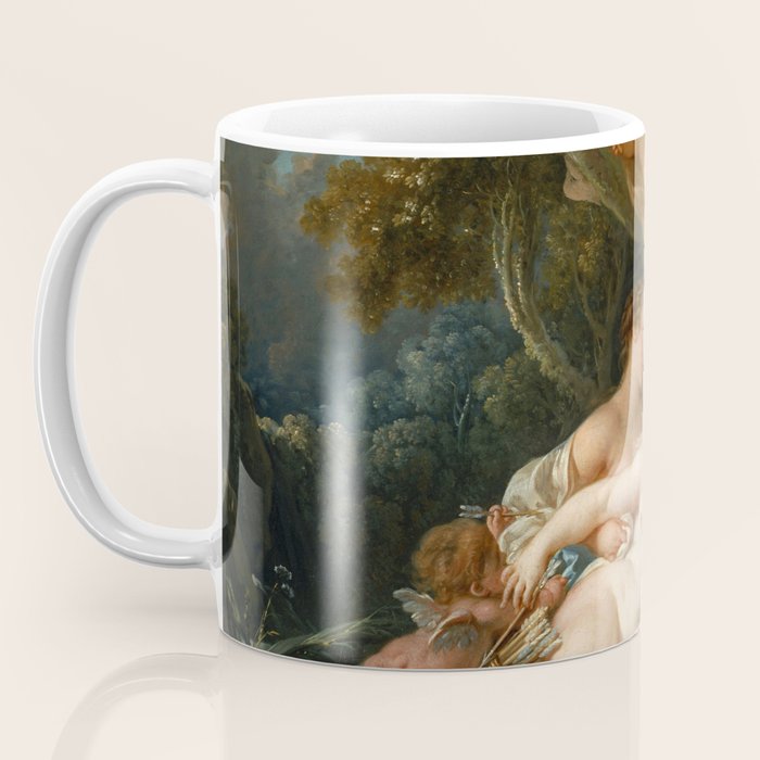 François Boucher "Jupiter and Callisto (The Nymph Callisto Seduced by Jupiter in the Guise of Diana) Coffee Mug Gallery Image 3