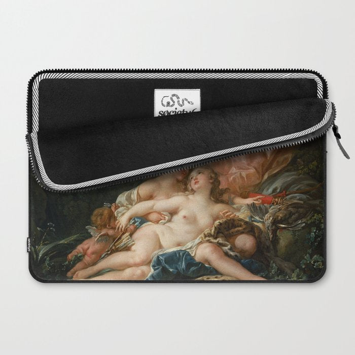 François Boucher "Jupiter and Callisto (The Nymph Callisto Seduced by Jupiter in the Guise of Diana) Laptop Sleeve Gallery Image 2