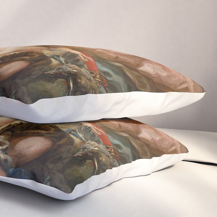 François Boucher "Jupiter and Callisto (The Nymph Callisto Seduced by Jupiter in the Guise of Diana) Pillow Sham Gallery Image 3