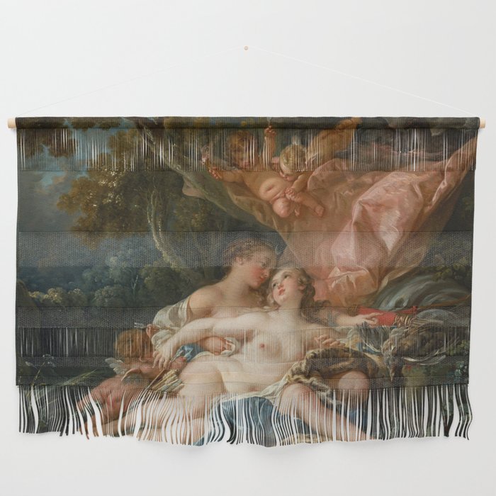 François Boucher "Jupiter and Callisto (The Nymph Callisto Seduced by Jupiter in the Guise of Diana) Wall Hanging Gallery Image 1