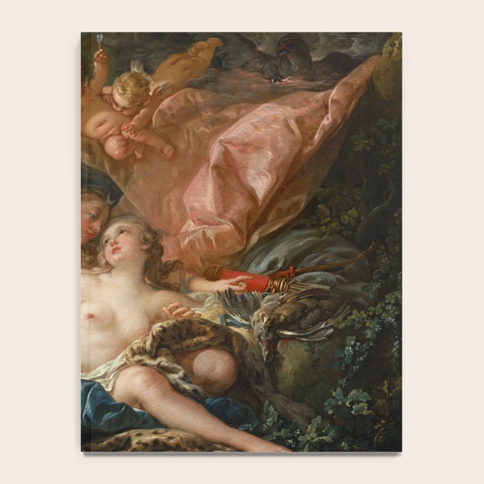 François Boucher "Jupiter and Callisto (The Nymph Callisto Seduced by Jupiter in the Guise of Diana) Notebook Gallery Image 4