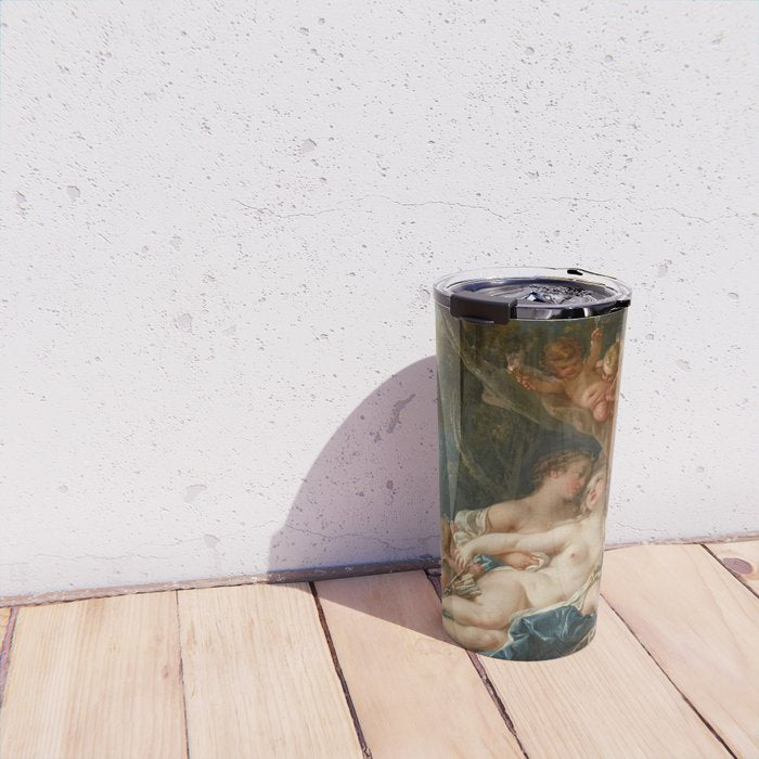 François Boucher "Jupiter and Callisto (The Nymph Callisto Seduced by Jupiter in the Guise of Diana) Travel Mug Gallery Image 4