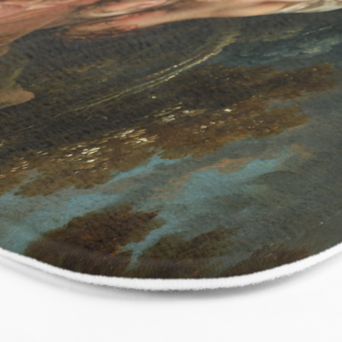 François Boucher "Jupiter and Callisto (The Nymph Callisto Seduced by Jupiter in the Guise of Diana) Bath Mat Gallery Image 3