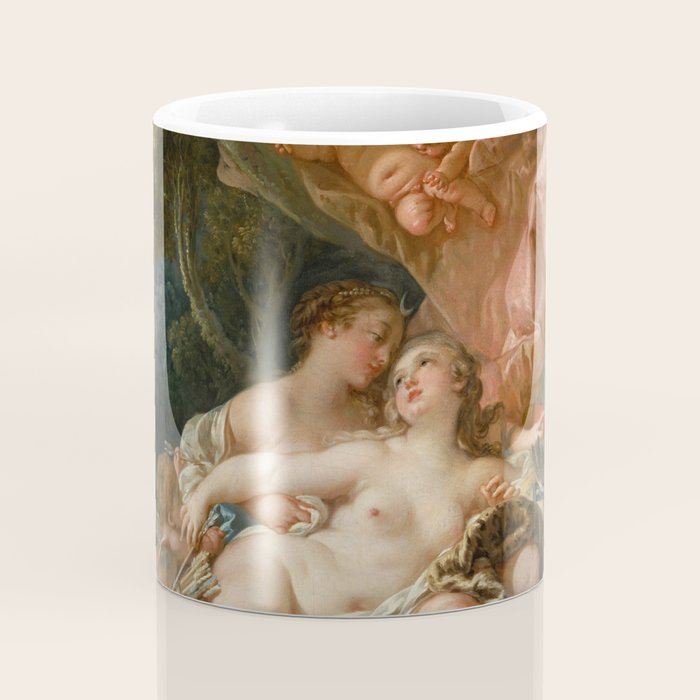François Boucher "Jupiter and Callisto (The Nymph Callisto Seduced by Jupiter in the Guise of Diana) Coffee Mug Gallery Image 4