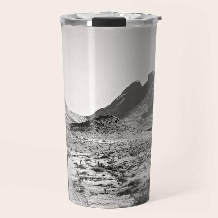 The Lost Highway III Black & White Travel Mug Gallery Image 1