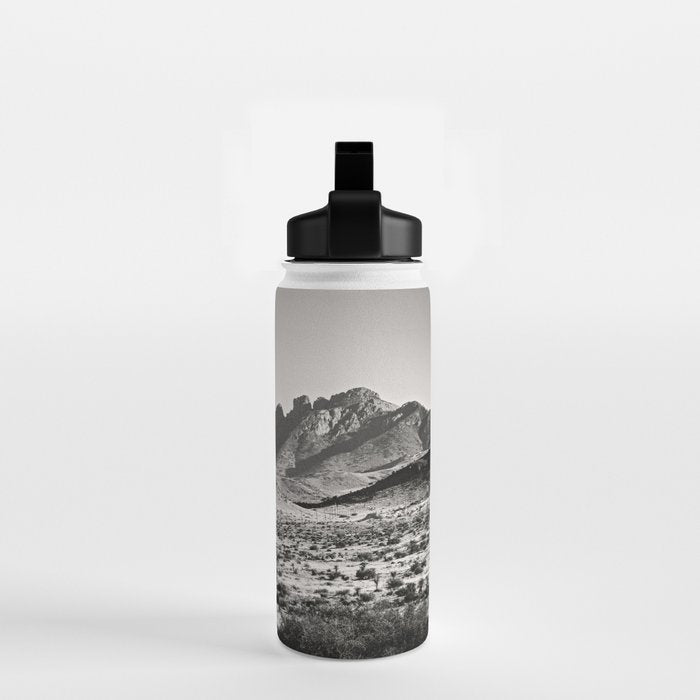 The Lost Highway III Black & White Water Bottle Gallery Image 2