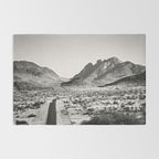 The Lost Highway III Black & White Rug Gallery Image 2