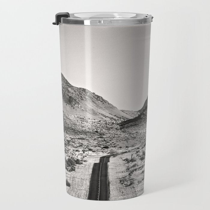 The Lost Highway III Black & White Travel Mug Gallery Image 3