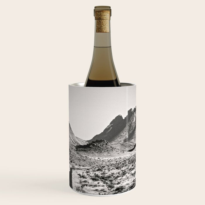 The Lost Highway III Black & White Wine Chiller Gallery Image 1